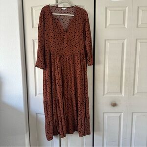 Long Sleeve Dress Time and Tru XL